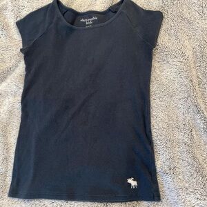 Abercrombie Kids Navy Tee with Logo